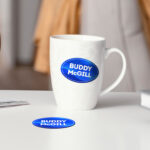Name Labels Oval Semi Gloss packaging products quality printing durable branding | Printmagic