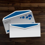 #10 Envelopes ( 9.5″ x 4.125″ ) | No10 Envelope Printing Front Back with Back Flap with White Premium Opaque-70lb (Opaque Uncoated Text-70lb) paper stock | PrintMagic
