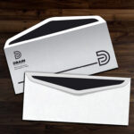 #9 Envelopes ( 8.875″ x 3.875″ ) | No9 Envelope Printing Front Back with Back Flap with White Premium Opaque-70lb (Opaque Uncoated Text-70lb) paper stock | PrintMagic