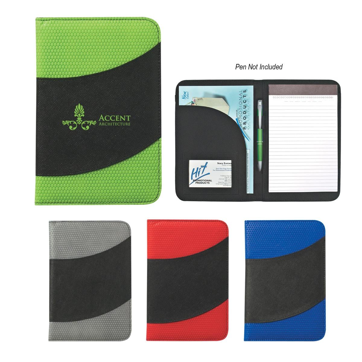 PR10379-Non-Woven-5-x-7-Bubble-Padfolio.jpg PR10379 Non Woven 5 x 7 Bubble Padfolio