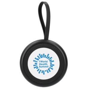 PR10571 1 Black BK DECORATED All In One Universal Travel 15W Wireless Charger