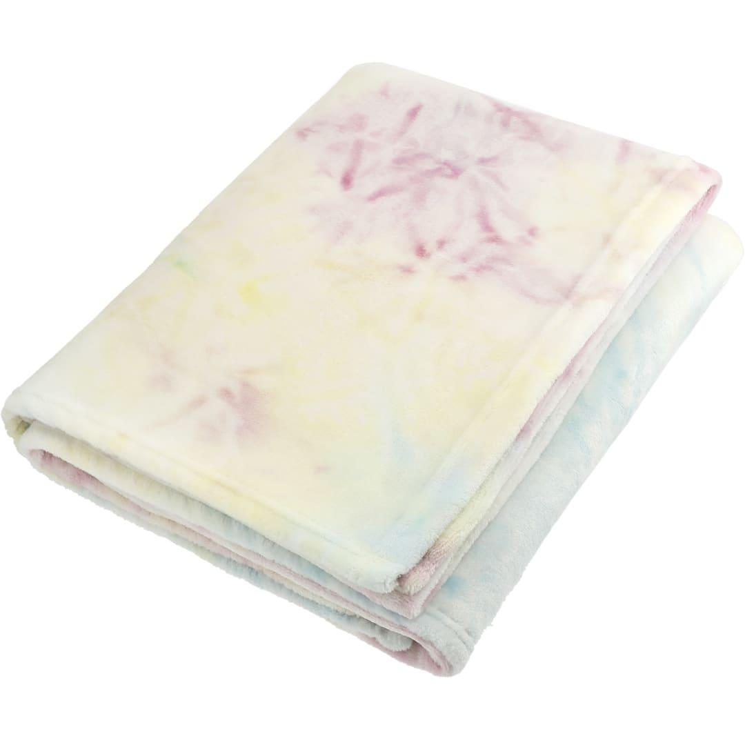 PR11569-Tie-Dye-Flannel-Fleece-Blanket.jpg PR11569 Tie Dye Flannel Fleece Blanket