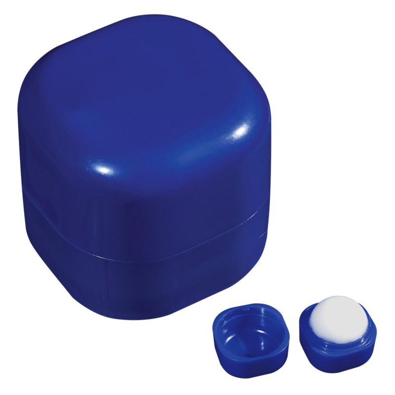 Healthcare Printing Products 17 PR11617 1 BLUE DECORATED Lip Moisturizer Cube