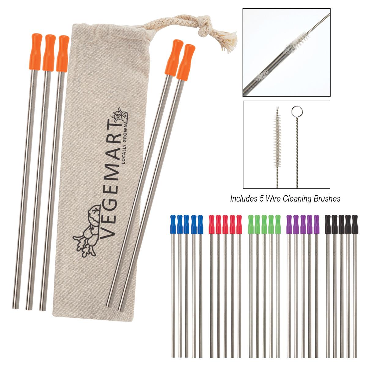 PR12217-5-Pack-Stainless-Straw-Kit-with-Cotton-Pouch.jpg PR12217 5 Pack Stainless Straw Kit with Cotton Pouch