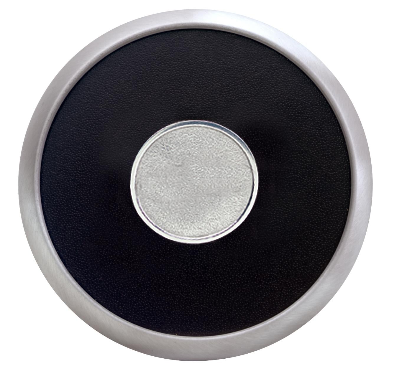 PR12219-Round-Brushed-Zinc-Coaster.jpg PR12219 Round Brushed Zinc Coaster