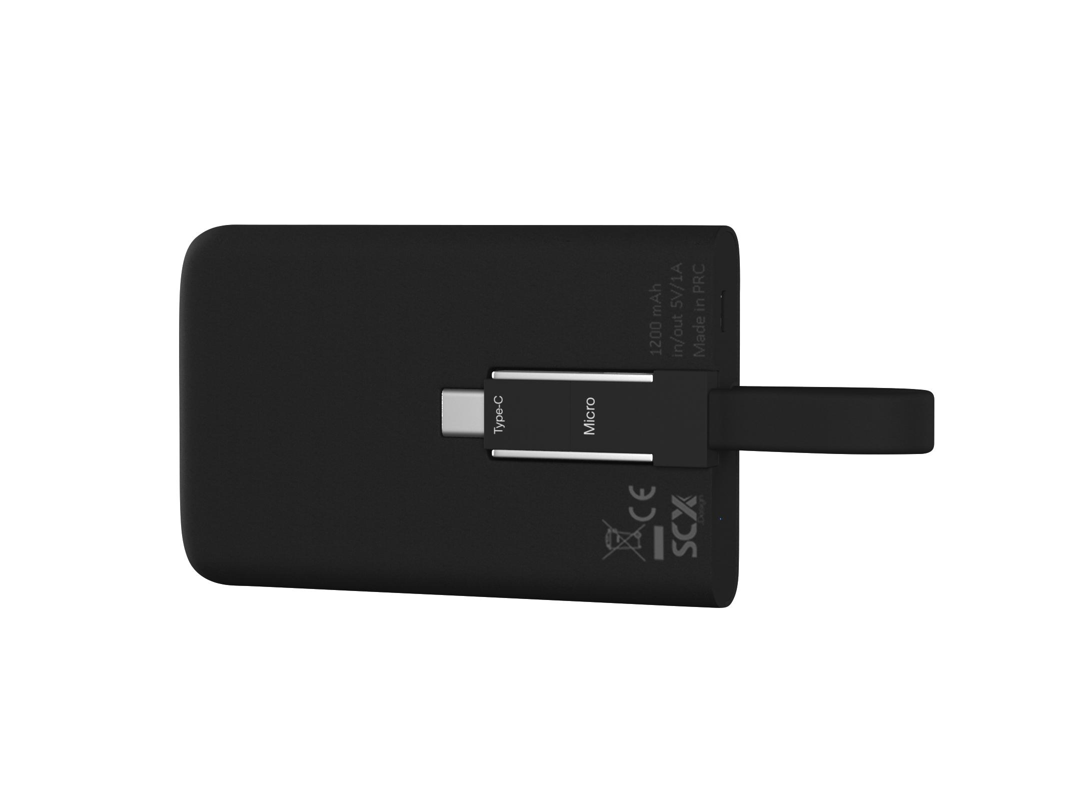 PR12633-SCX-Design-Power-Bank-Emergency-1200-mAh.jpg PR12633 SCX Design Power Bank Emergency 1200 mAh