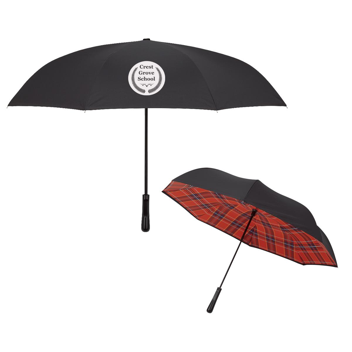 PR12777-48-Arc-Soho-Tartan-Inversion-Umbrella.jpg PR12777 48 Arc Soho Tartan Inversion Umbrella