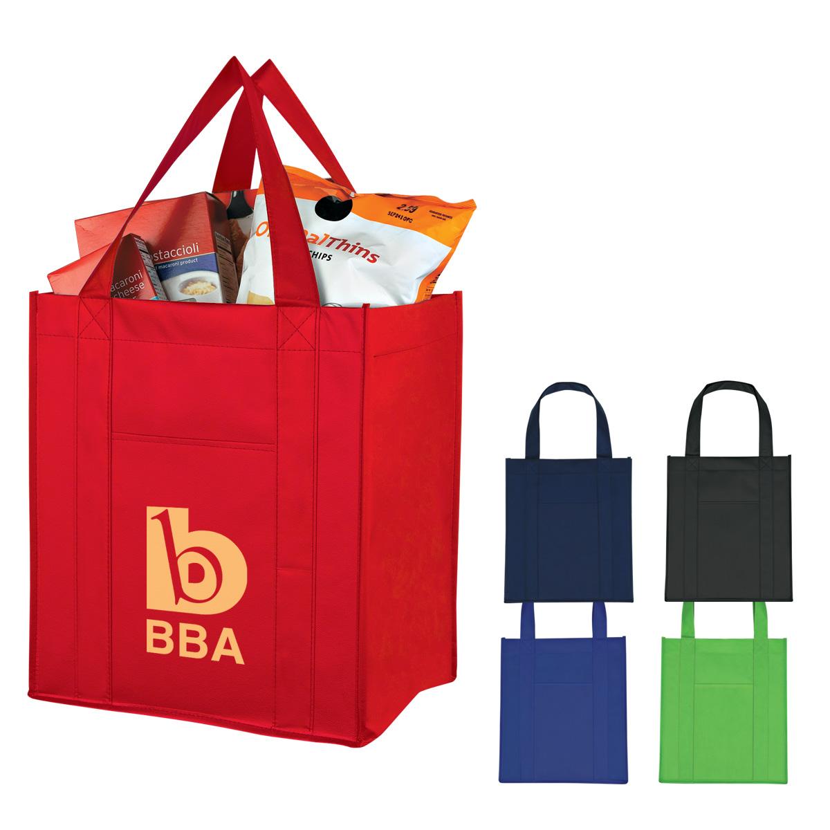 PR12895-Matte-Laminated-Non-Woven-Shopper-Tote-Bag.jpg PR12895 Matte Laminated Non Woven Shopper Tote Bag