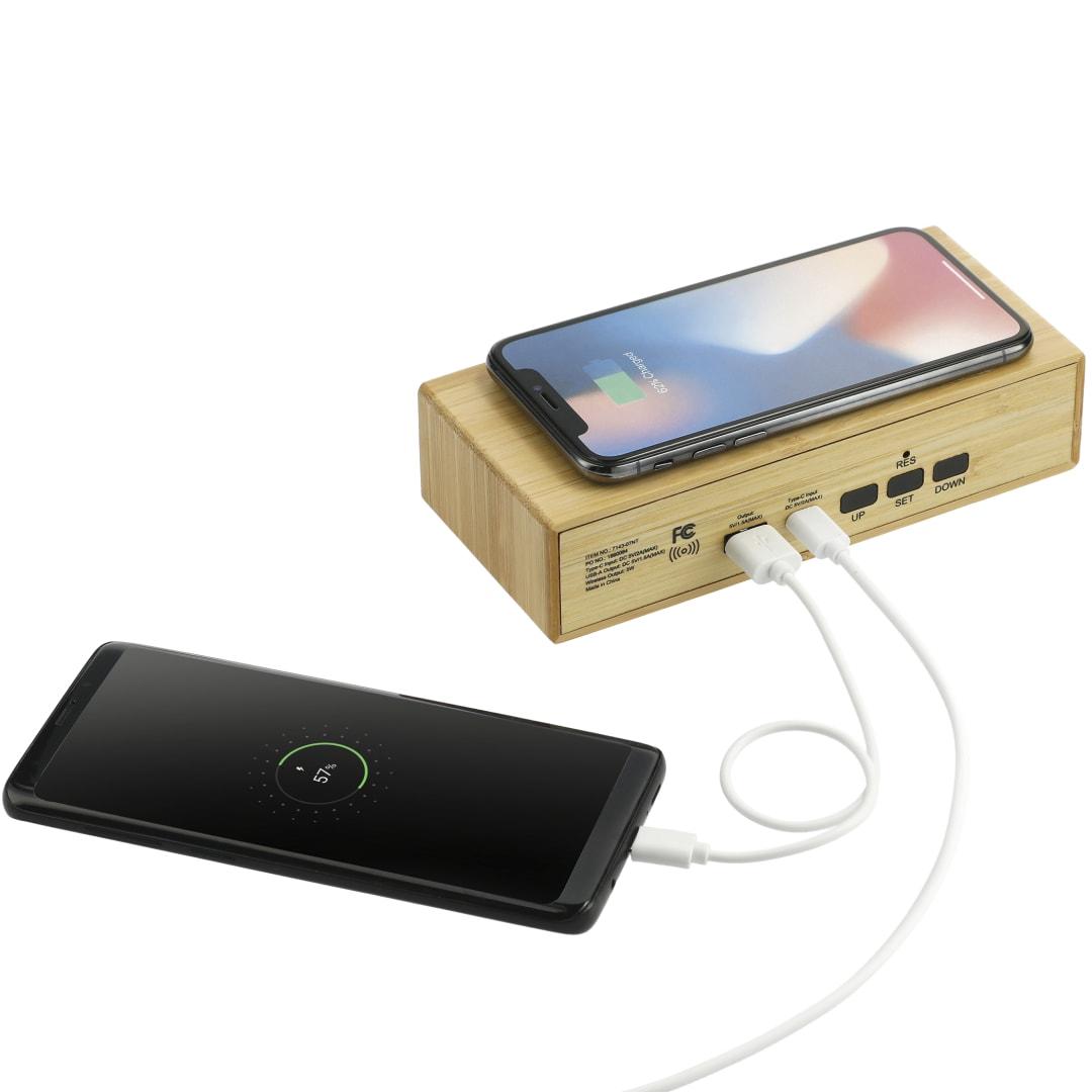 PR14401-Bamboo-Wireless-Charging-Desk-Clock.jpg PR14401 Bamboo Wireless Charging Desk Clock
