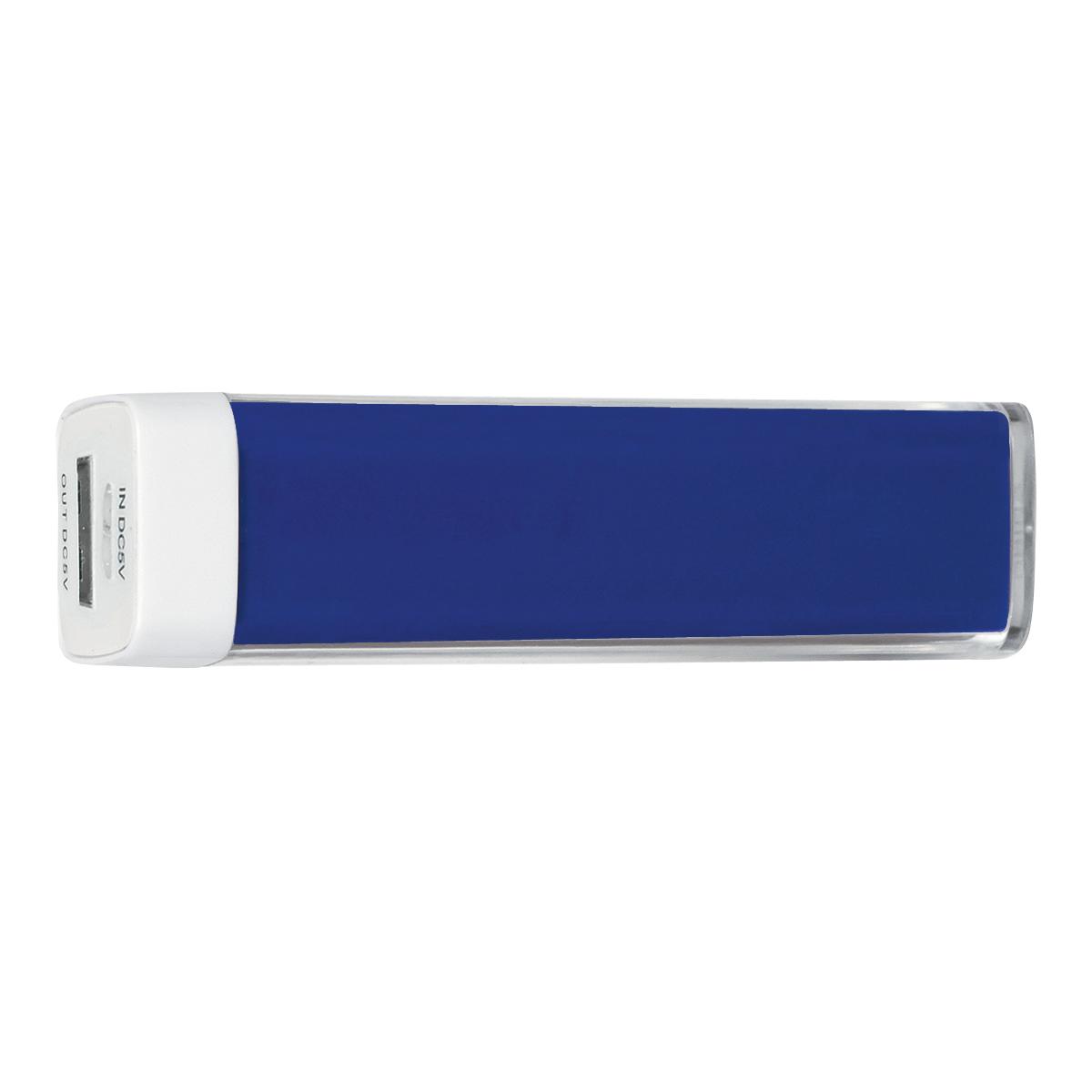 PR14529 3 BLUE DECORATED UL Listed 2200 mAh Charge It Up Portable Charger