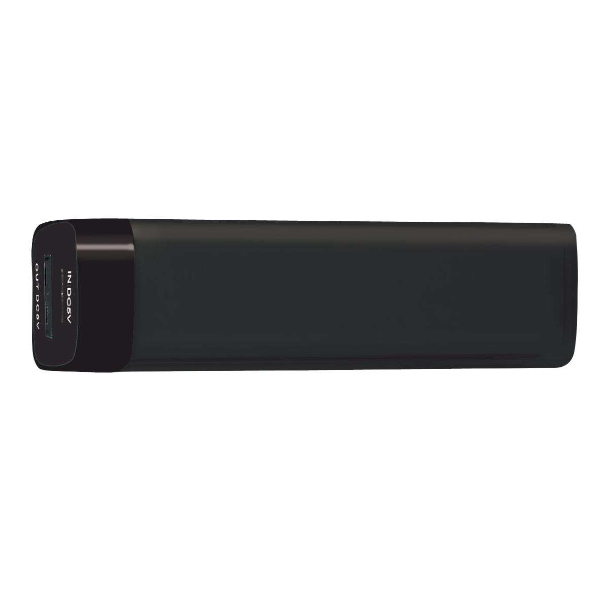 PR14529 5 MATTE BLACK DECORATED UL Listed 2200 mAh Charge It Up Portable Charger