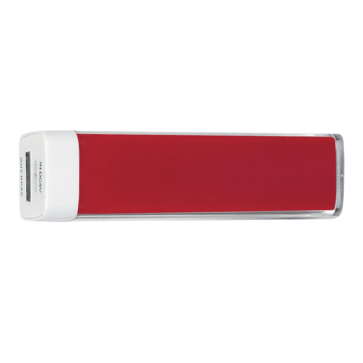 PR14529 7 RED DECORATED UL Listed 2200 mAh Charge It Up Portable Charger