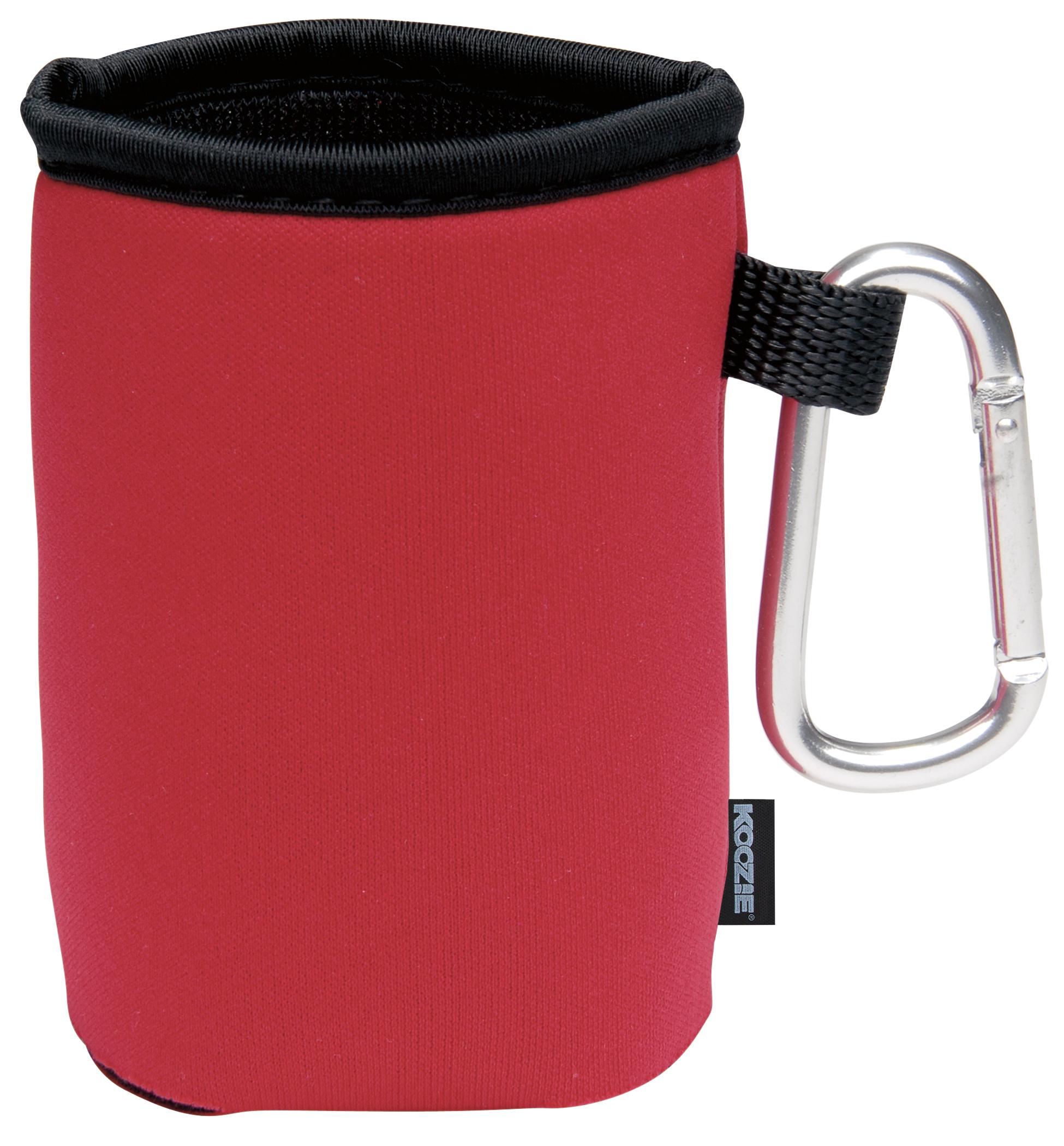 PR15157-Koozie-Collapsible-Can-Cooler-with-Carabiner.jpg PR15157 Koozie Collapsible Can Cooler with Carabiner
