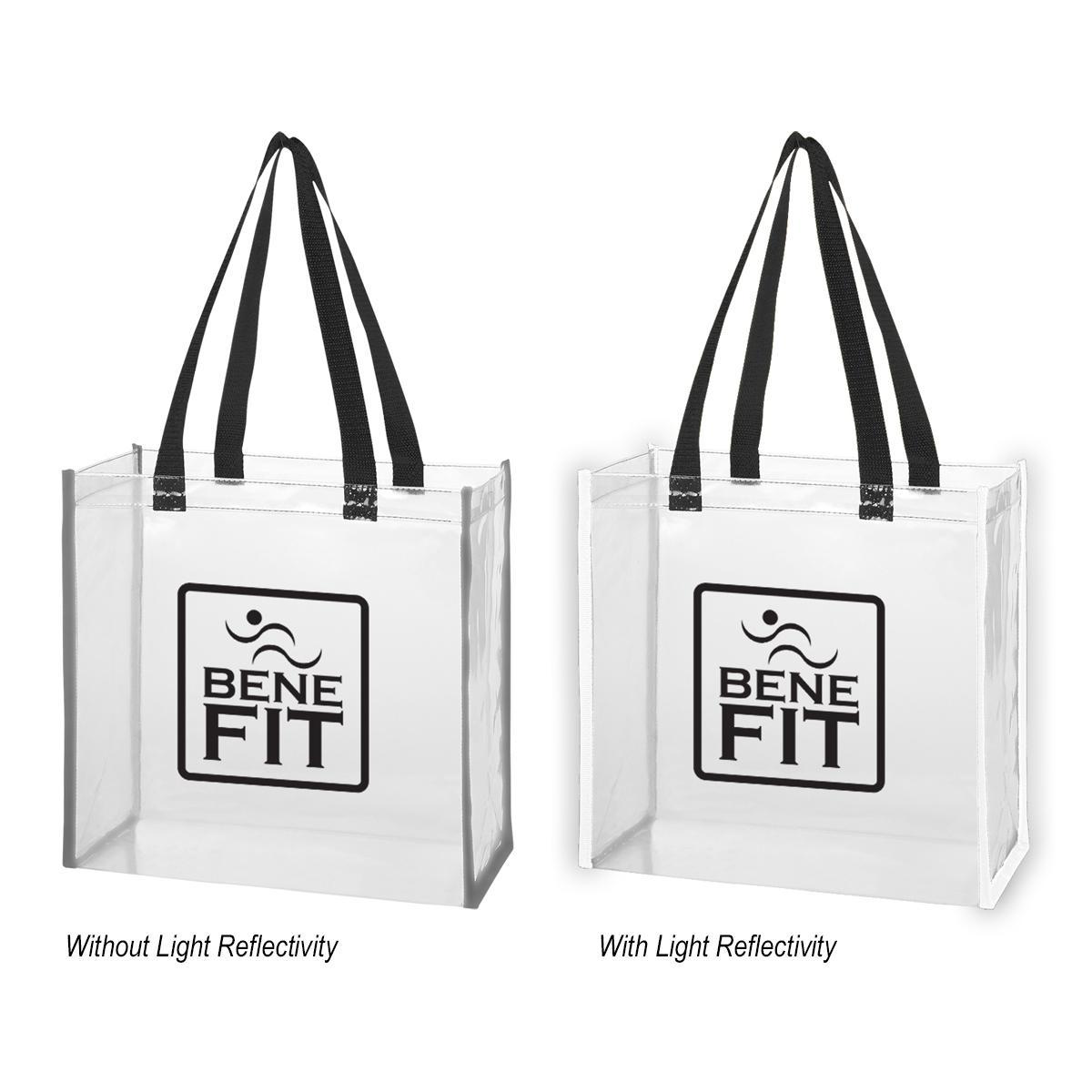 PR15463-Clear-Reflective-Tote-Bag.jpg PR15463 Clear Reflective Tote Bag