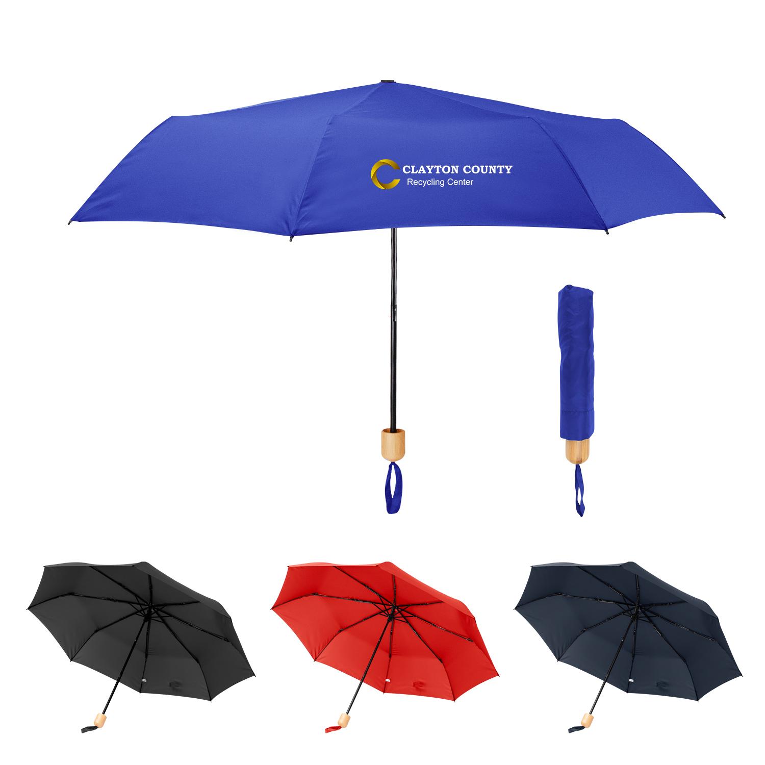 PR16173-41-Arc-Umbrella-With-100-RPET-Canopy-Bamboo-Handle.jpg PR16173 41 Arc Umbrella With 100 RPET Canopy Bamboo Handle