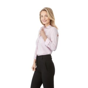Custom Promotional Products 14 PR16397 1 Pink Zircon 326 DECORATED Womens THURSTON Long Sleeve Shirt