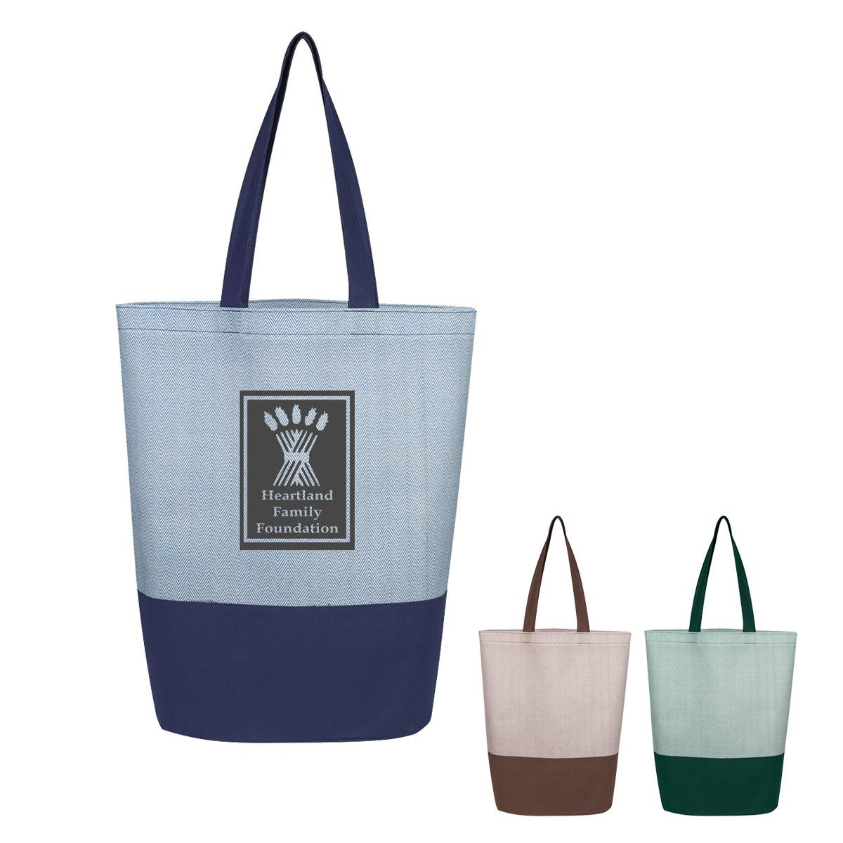 PR16679-Herringbone-Non-Woven-Tote-Bag.jpg PR16679 Herringbone Non Woven Tote Bag