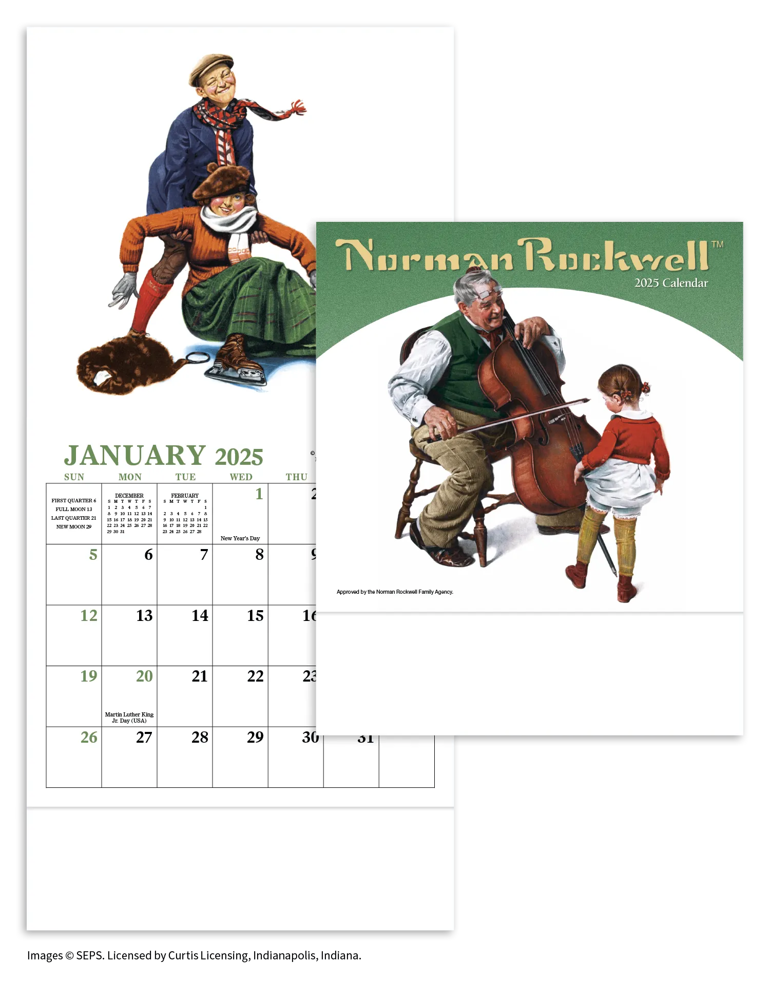 PR18799-Norman-Rockwell-Mini-Calendar.webp PR18799 Norman Rockwell Mini Calendar