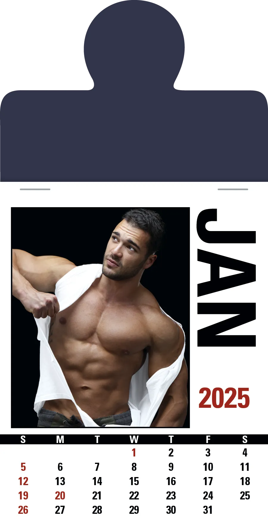 PR19129-Press-N-Stick-Male-Call-Calendar.webp PR19129 Press N Stick Male Call Calendar