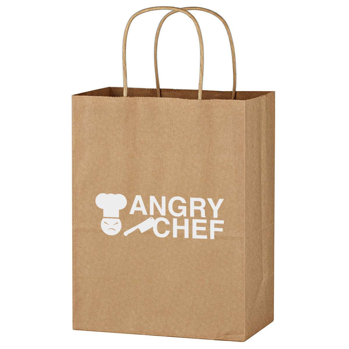 PR19325-Kraft-Paper-Brown-Shopping-Bag-8-x-10-14.jpg PR19325 Kraft Paper Brown Shopping Bag 8 x 10 14
