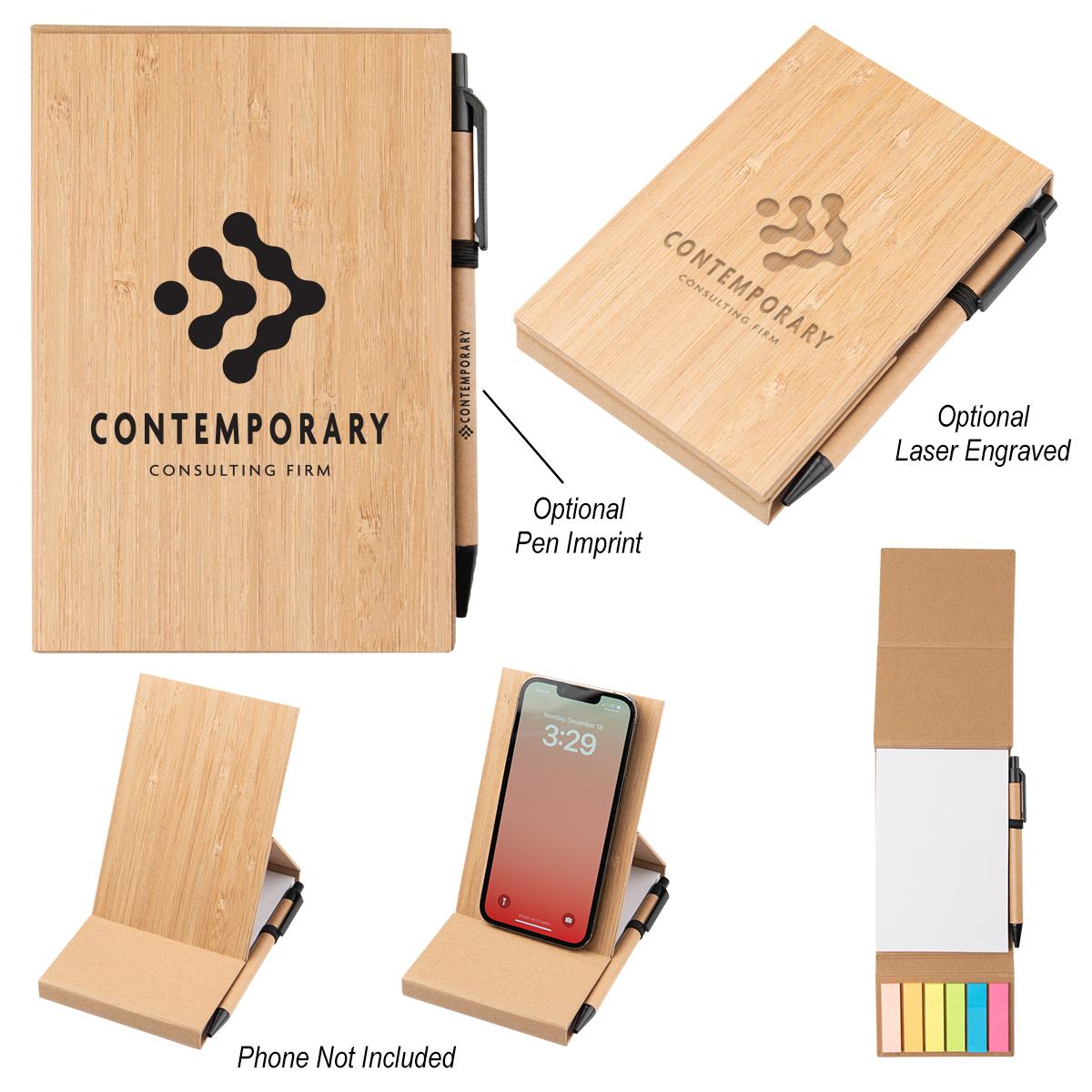 PR21169-Bamboo-Desk-Jotter-With-Phone-Stand.jpg PR21169 Bamboo Desk Jotter With Phone Stand