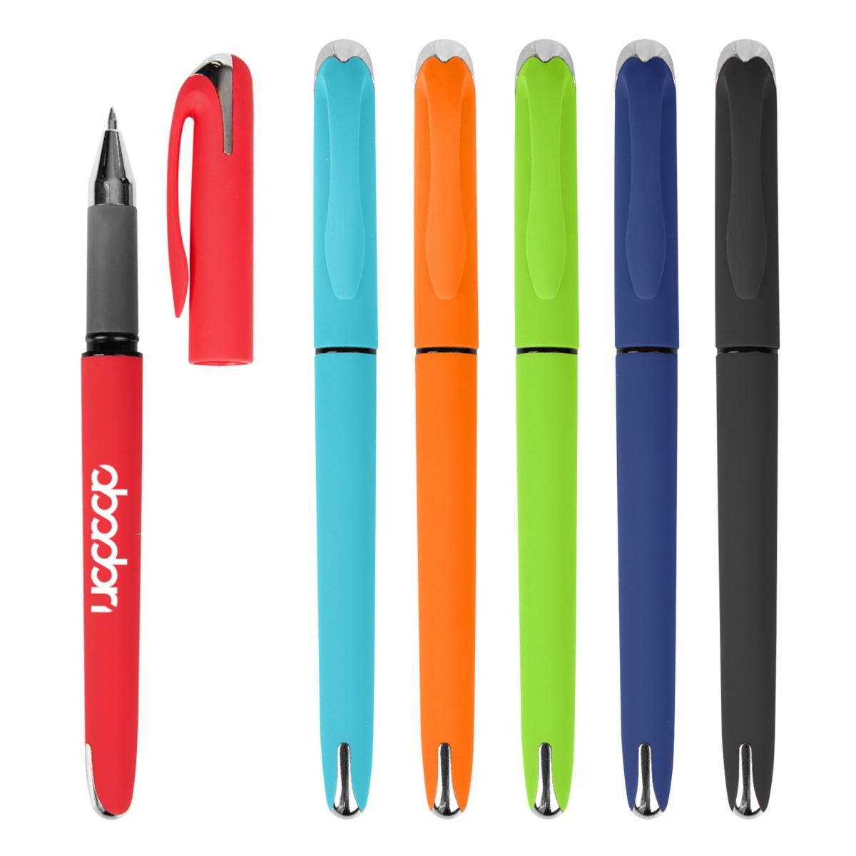 PR21443-SANTA-CRUZ-VELVET-TOUCH-GEL-PEN.jpg PR21443 SANTA CRUZ VELVET TOUCH GEL PEN
