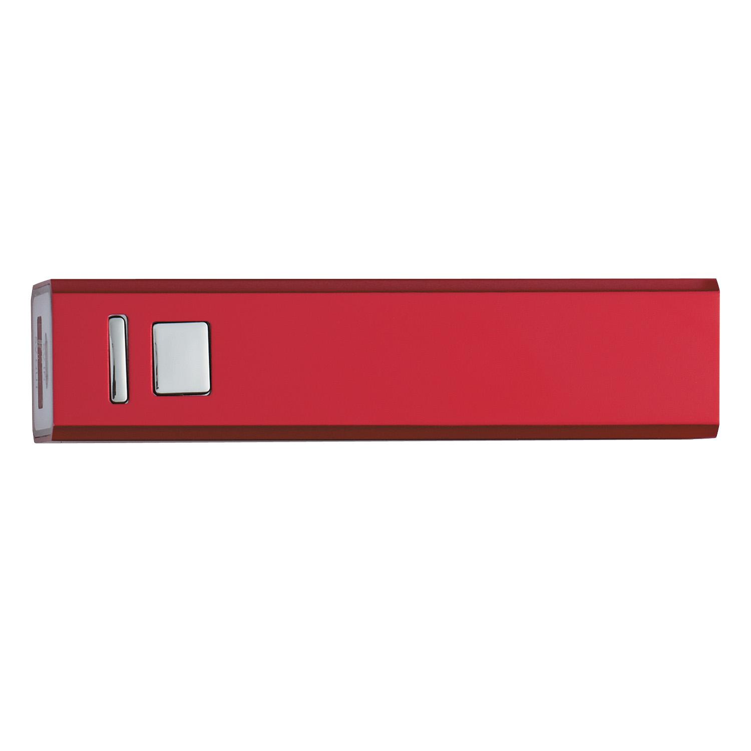 PR21993 5 RED DECORATED UL Listed 2200 mAh On The Go Portable Charger