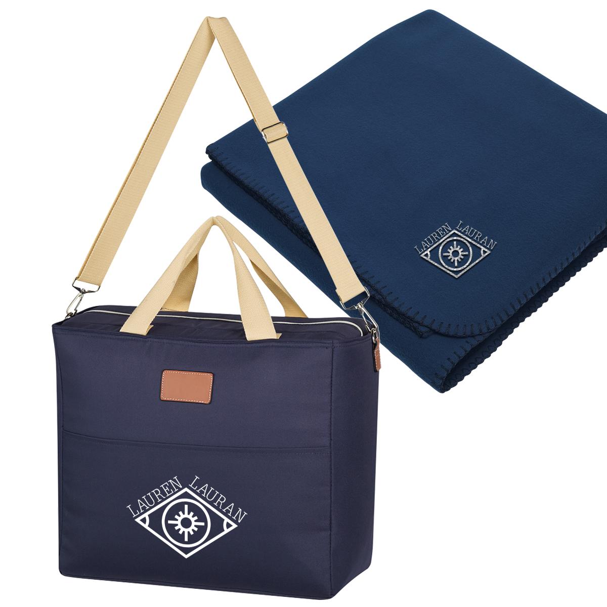 PR22307-Hefty-Cooler-Bag-With-Fleece-Blanket.jpg PR22307 Hefty Cooler Bag With Fleece Blanket