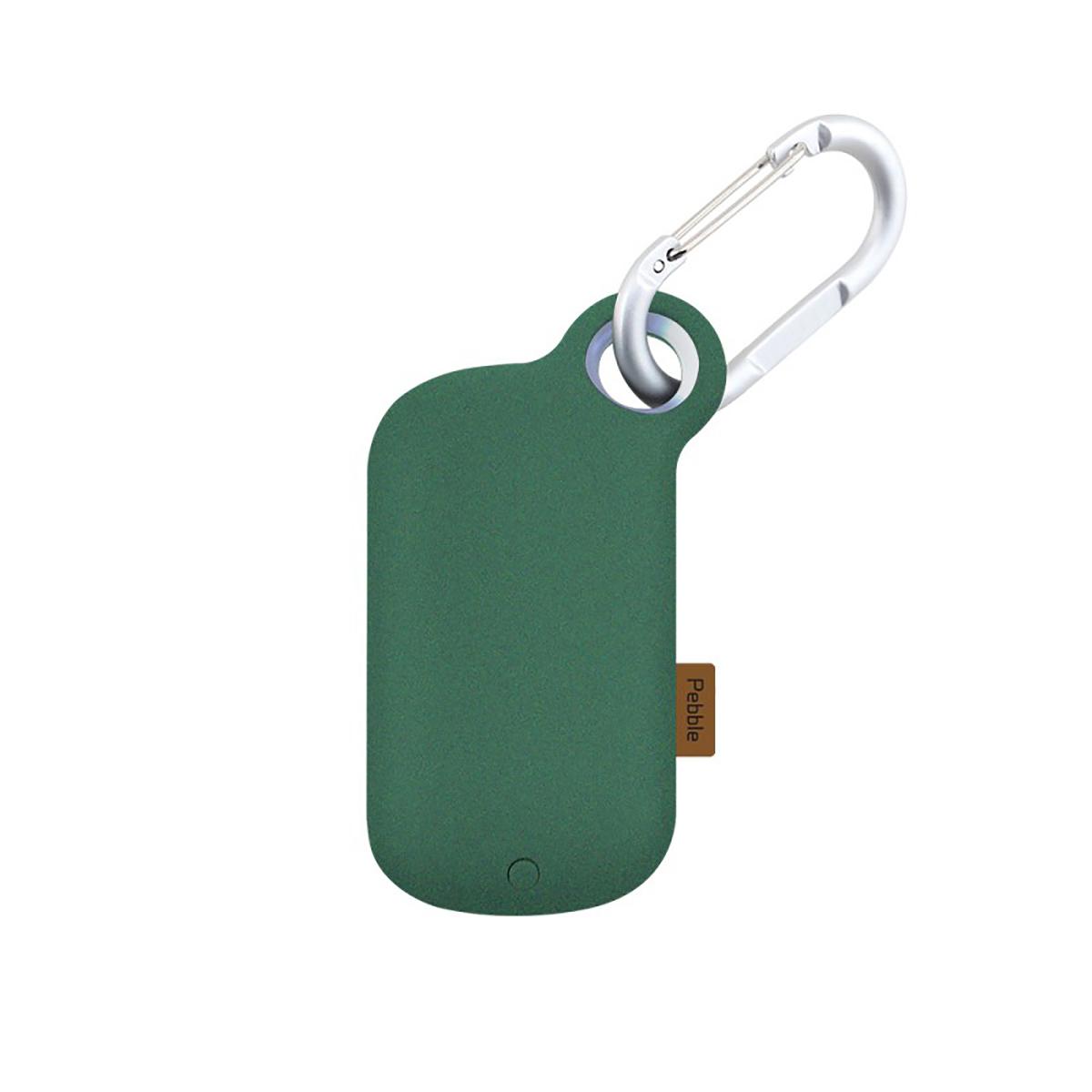 PR22957 2 GREEN DECORATED UL Listed Carabiner Power Bank