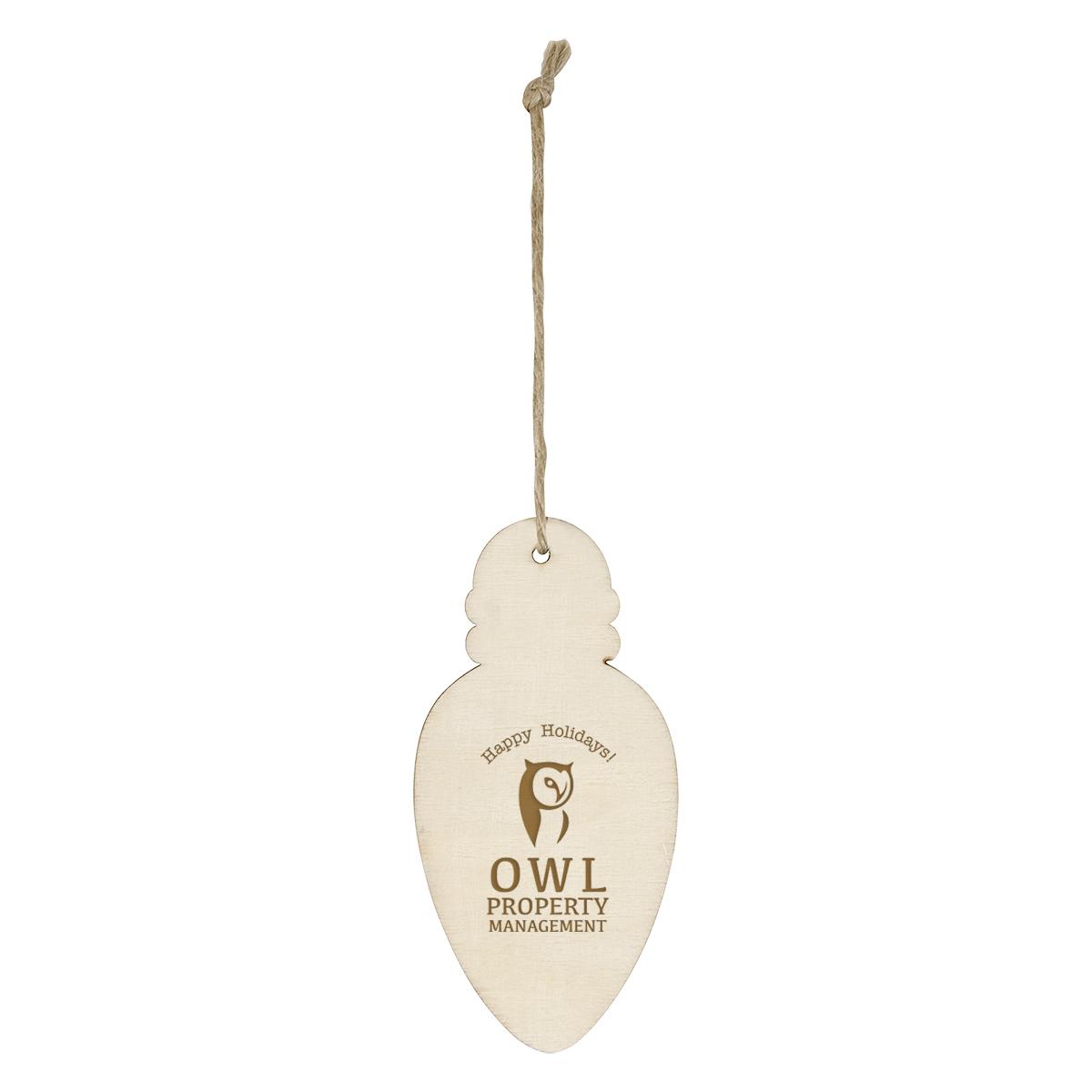 PR23453-Wood-Ornament-Bulb.jpg PR23453 Wood Ornament Bulb