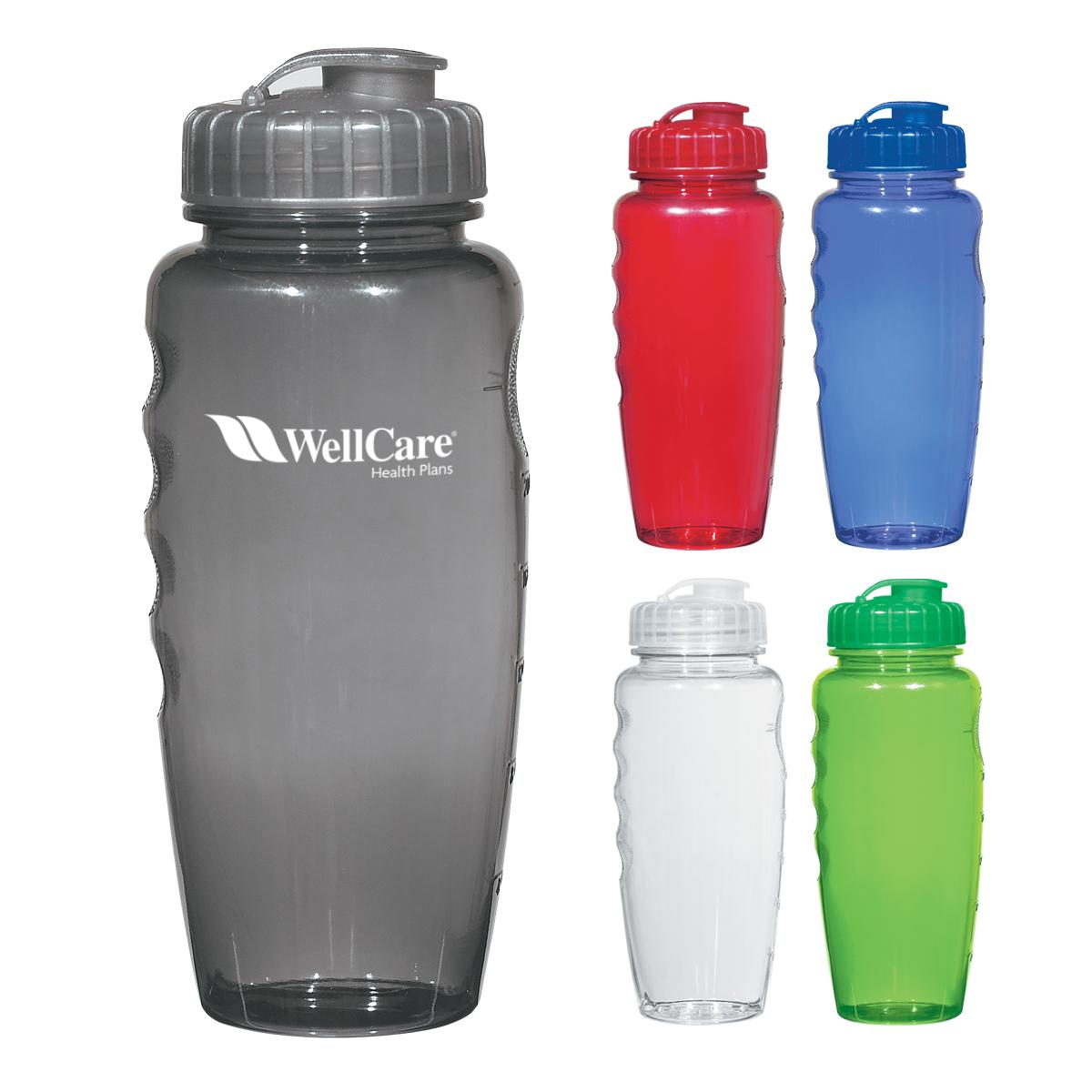 PR25249-30-Oz.-Poly-Clear-Gripper-Bottle.jpg PR25249 30 Oz. Poly Clear Gripper Bottle