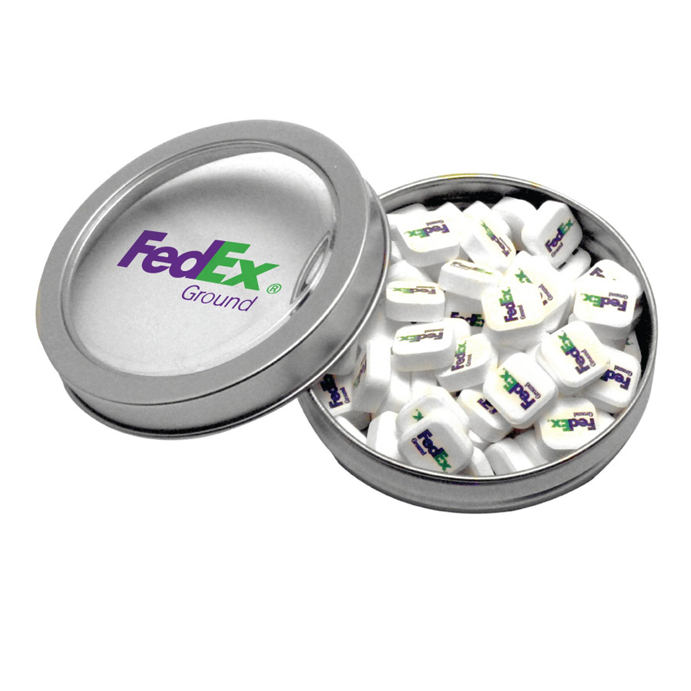 PR25419-Candy-Window-Tin-Short-Round-with-Printed-Mints.jpg PR25419 Candy Window Tin Short Round with Printed Mints
