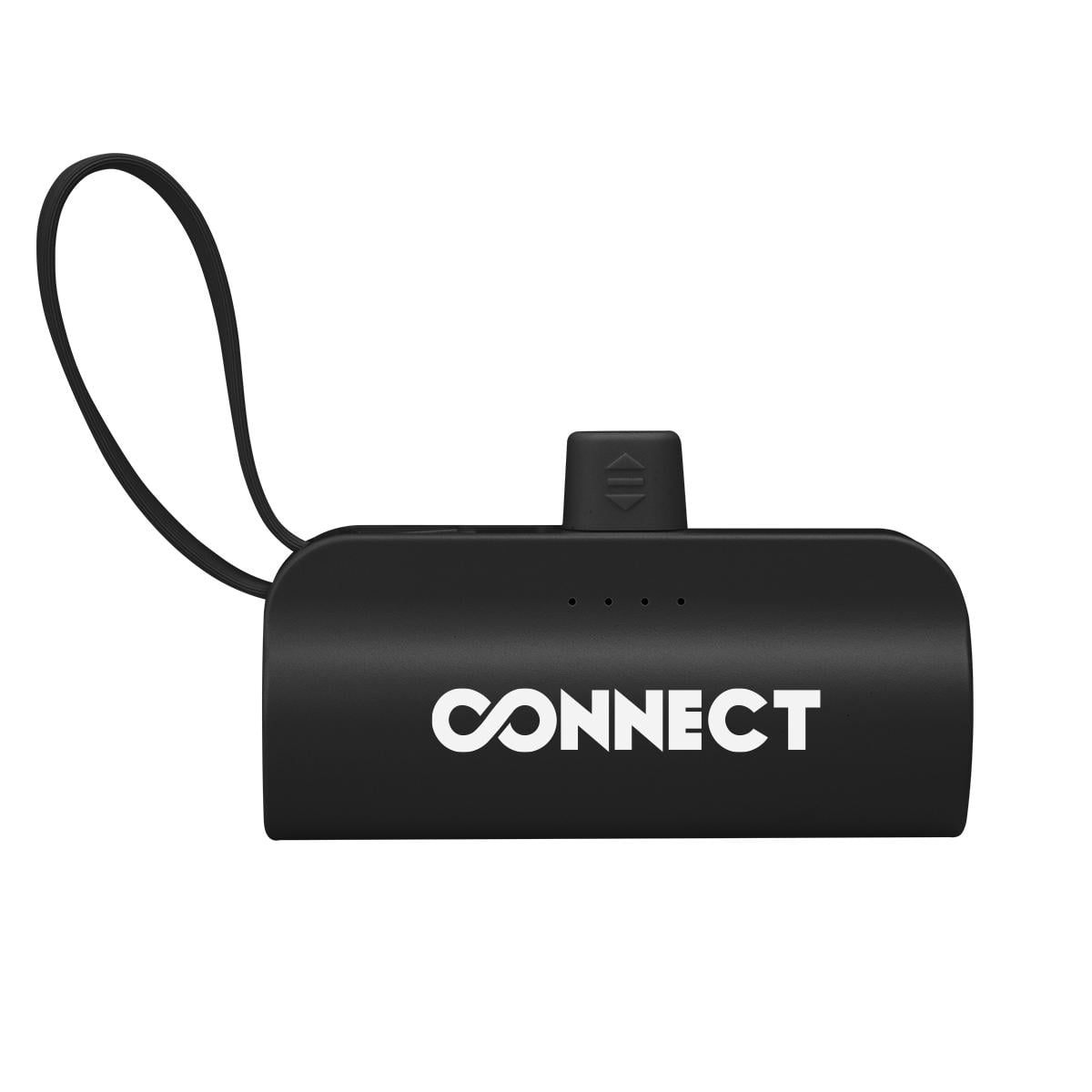PR25737 1 BLACK DECORATED UL Listed 5000 mAh Portable Power Bank