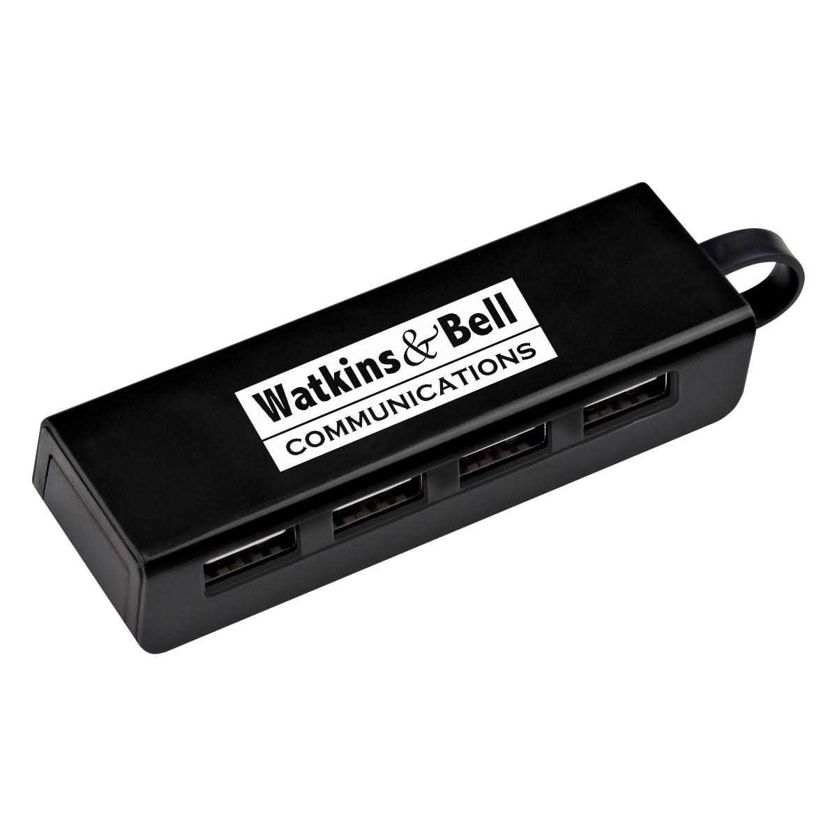 PR25761-4-Port-Traveler-USB-Hub-With-Phone-Stand.jpg PR25761 4 Port Traveler USB Hub With Phone Stand