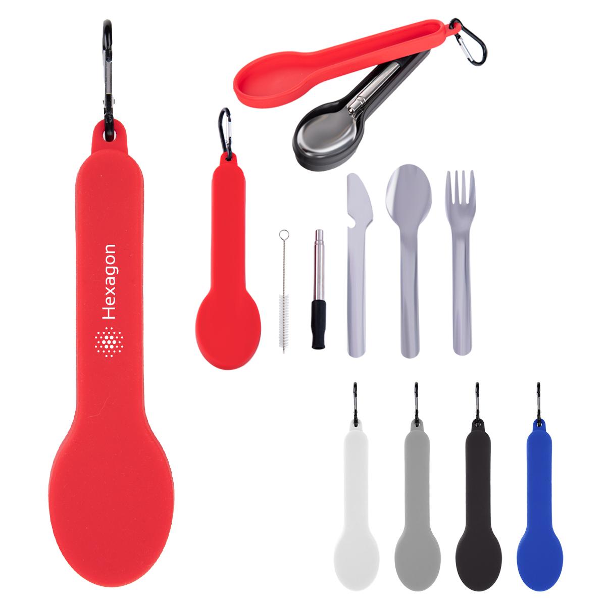 PR25789-Travel-Utensil-Set-With-Silicone-Holder.jpg PR25789 Travel Utensil Set With Silicone Holder
