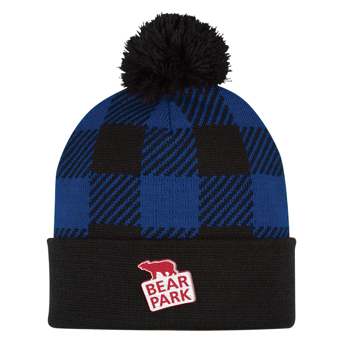 PR26357-Northwoods-Pom-Beanie-With-Cuff.jpg PR26357 Northwoods Pom Beanie With Cuff