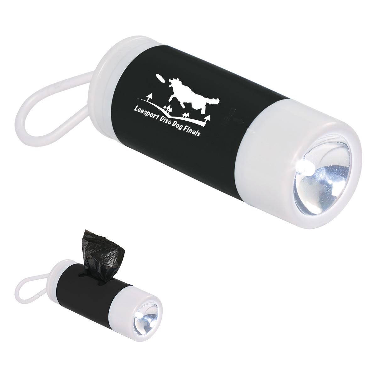 PR26479-Dog-Bag-Dispenser-With-Flashlight.jpg PR26479 Dog Bag Dispenser With Flashlight