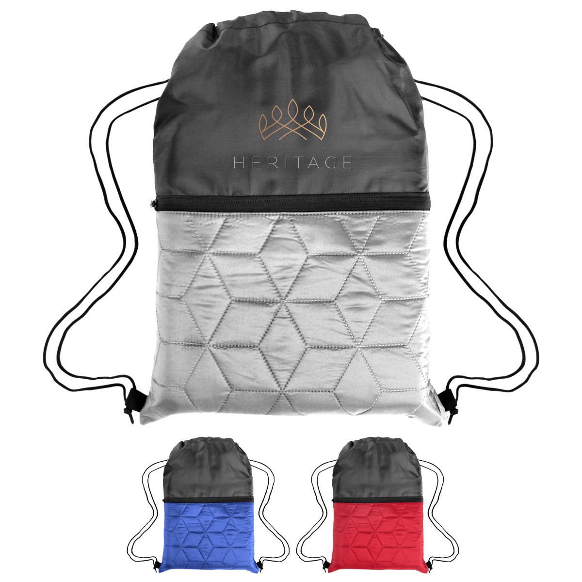 PR26613-Heritage-Quilted-Drawstring-Bag.jpg PR26613 Heritage Quilted Drawstring Bag