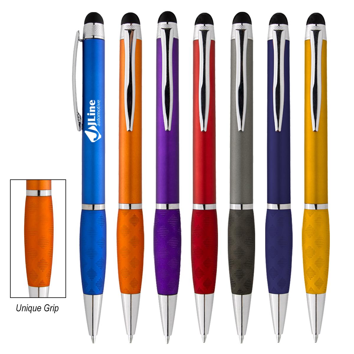 PR26821-Crisscross-Grip-Stylus-Pen.jpg PR26821 Crisscross Grip Stylus Pen