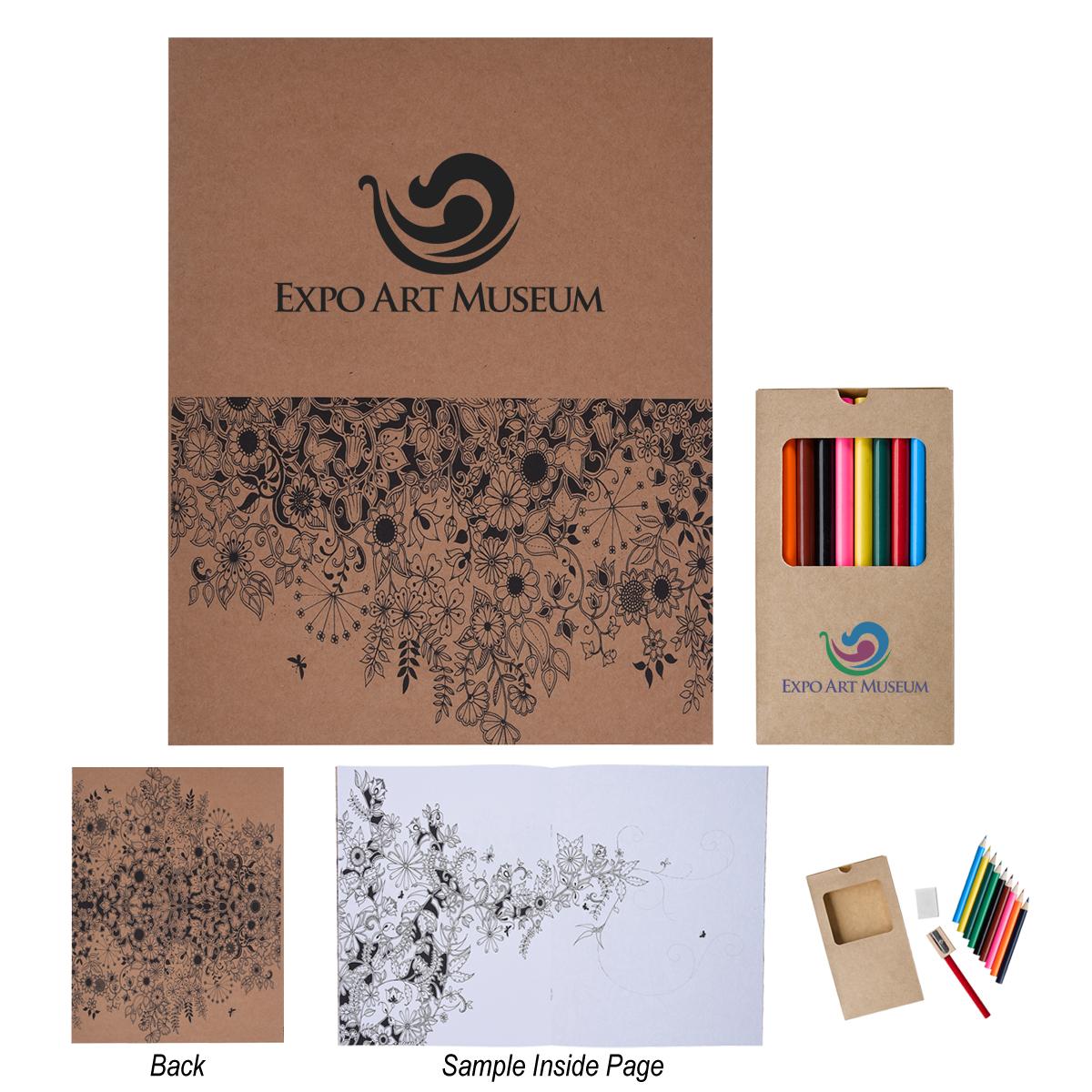 PR26995-Adult-Coloring-Book-With-Colored-Pencils.jpg PR26995 Adult Coloring Book With Colored Pencils