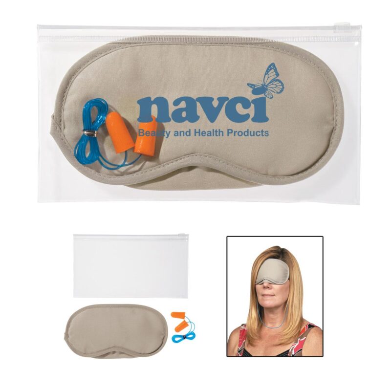 PR27309 Ear Plugs And Eye Mask Set