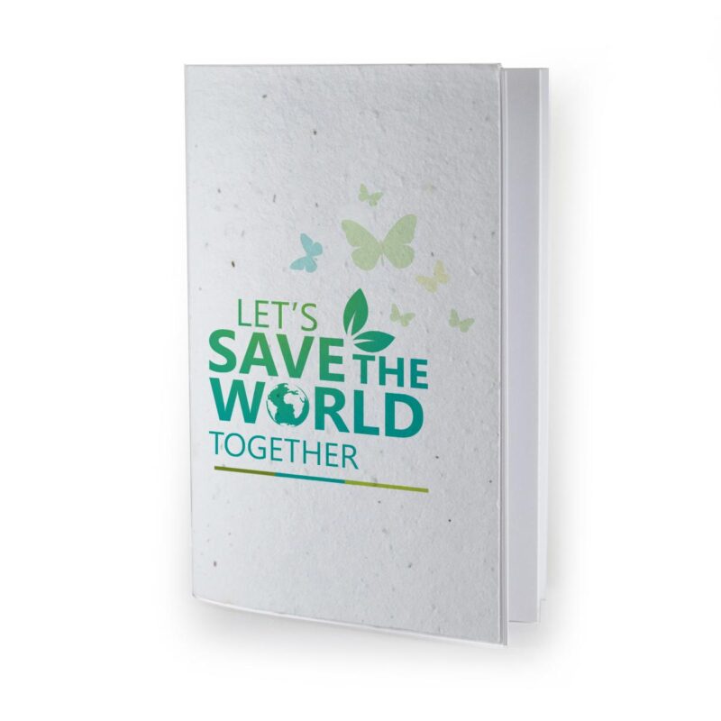 PR27435 Bloomin Seed Paper Notebook