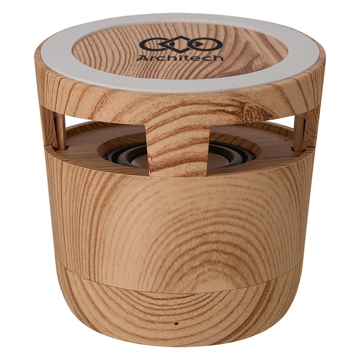 PR27521-Woodgrain-Wireless-Charging-Pad-And-Speaker.jpg PR27521 Woodgrain Wireless Charging Pad And Speaker