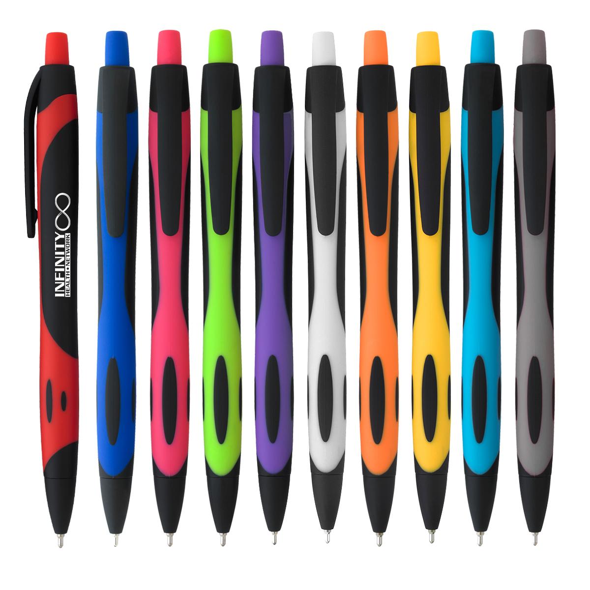 PR27909-Two-Tone-Sleek-Write-Rubberized-Pen.jpg PR27909 Two Tone Sleek Write Rubberized Pen