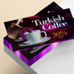 Metallic Purple Painted Edge Postcard Printing | PrintMagic