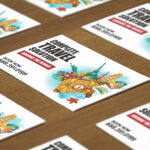 White Painted Edge Postcards at PrintMagic