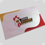 Print pearl metallic business cards, Hotel Business Cards, Restaurant Business Cards