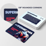 Pearl Metallic Horizontal Full Color Rounded Corners Trading Cards Collectible Pokemon Sports Superheros TOPPS Marvel 1-8-Rounded-Corners | PrintMagic