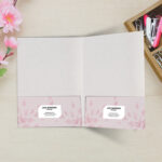 Pearl Metallic On Both Pocket Horizontal Business Card Slit Healthcare Petcare Natural Premium Stock High Quality Business Stationary events business | Printmagic
