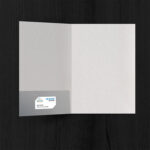 Pearl Metallic On Left Pocket Horizontal Business Card Slit Healthcare Petcare Natural Premium Stock High Quality events business Travel Tours | Printmagic